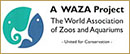 Ein anerkanntes Projekt des Welt-Zoo- und Aquarium-Verbandes (WAZA-Projekt 04010).